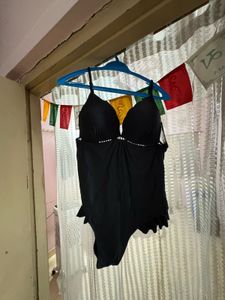 Black One Piece Swimsuit