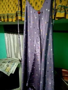 new satin silk night maxi dress