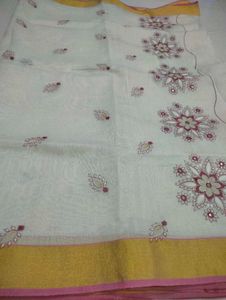 Embroidered Ethnic Saree
