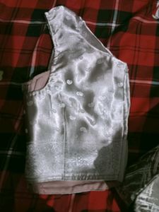 Silky Sari With Blouse