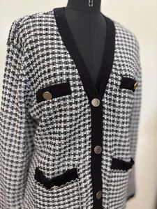 Houndstooth Cardigan