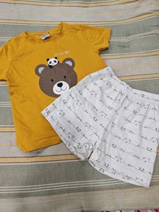 Cute Bear Pajama Set