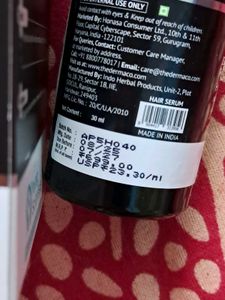 The Derma Co 20% Actives Peptide Hair Growth Serum