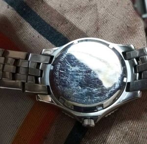 Fossil Orignal Mens Quartz With Rotating Bezel.