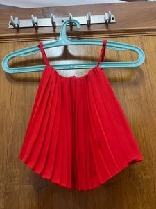 Coordinated Skirt And Crop Top