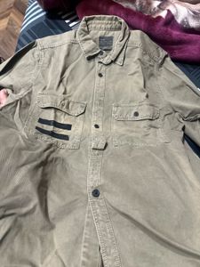 Cool Khaki Shirt Cum Jacket Not even used once