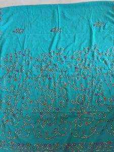 Embroidered Saree