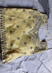 Olive Green Lahenga