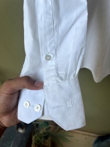 Louis Philippe Premium Formal White Shirt