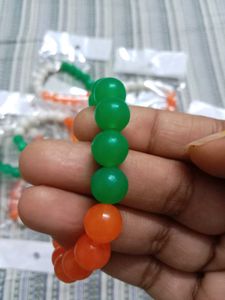 3 Piece Tri Colour Beads Bracelets Combo