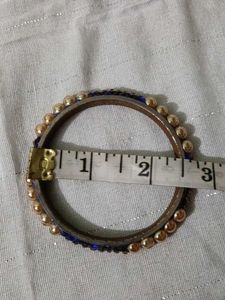 Elegant Gold-Tone Bangle Set