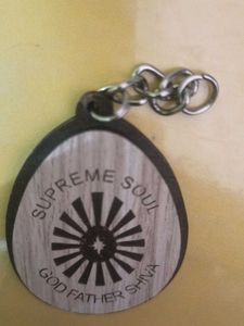 Om Santi Keychain