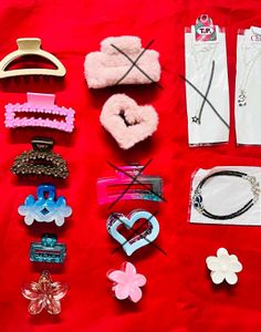 23 Hair Clip Bundle With 6 Scrunchies