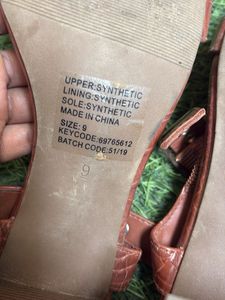 Brown Ankle Strap Heels