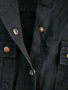 Dark Blue Shirt with Pockets