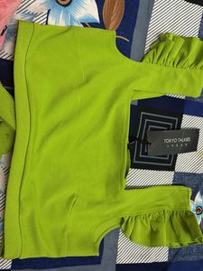 Tokyo Talkies Lime Green Top