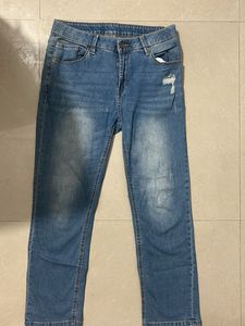 Denim Boyfriend Jeans