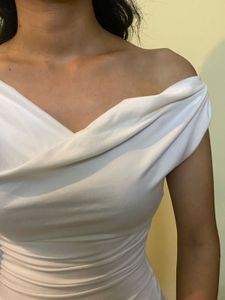 Off-Shoulder White Top