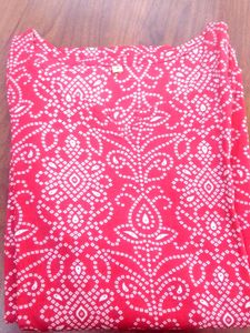 Floral Print Kurta