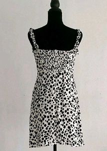 Imported Polka Dot Mini Dress