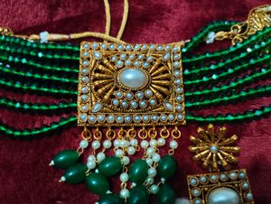 Necklace And Earrings Set