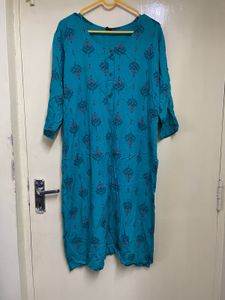 Daily Wear Blue Kurti