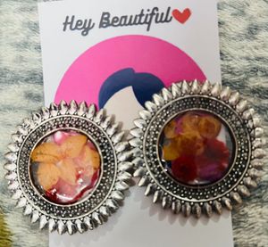 Brand: GenericHandcrafted Resin Earrings, earrings