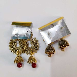 New Jhumka And Earing Set