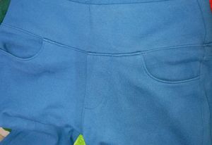 Streachable Blue Skinny Trouser