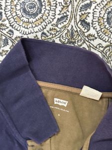 Levi&#39;s Navy Blue Polo Shirt