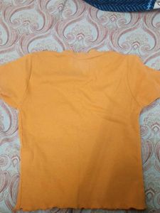 Orange EDIT. T-shirt