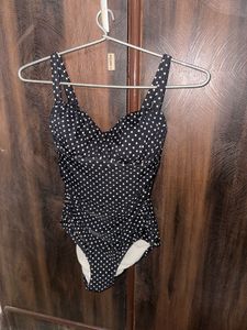 Polka Dot One-Piece Swimsuit