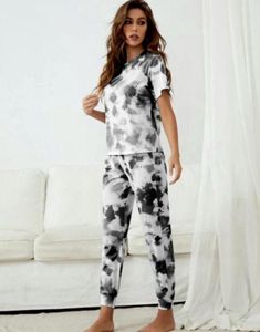 Tie-dye Pajama Set