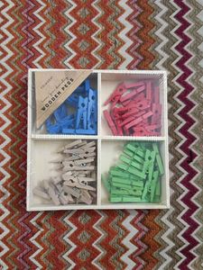 Primark Wooden Pegs - New