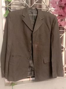 Men Vasaari Pant Coat Grey Color