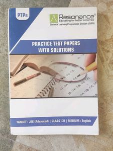 Resonance Practice Test Paper Class 11 For Jee