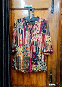 🇳🇿💫🔥 Zola Brand Colorful Patchwork Shirt