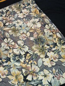 Top Fabric With Stone Work