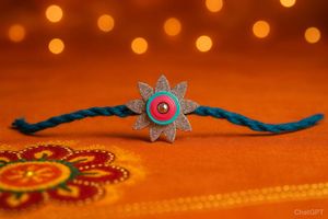 Handmade Kids Rakhi (Quilling)