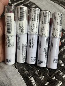 Zudio Matte Lipstick Crayons (5-piece set)