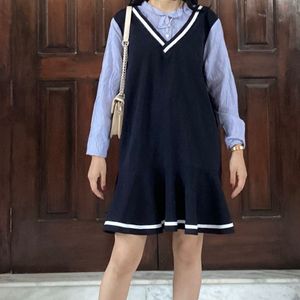 Korean Pinterest Long Sleeve Dress