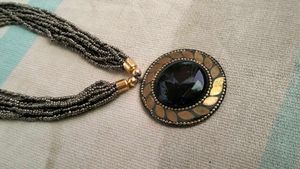 Beaded Pendant Necklace