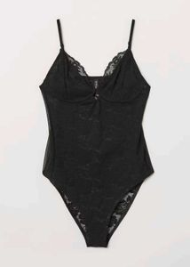 Dividend Black Bodysuit