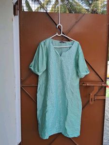 Mint Green Embellished Top