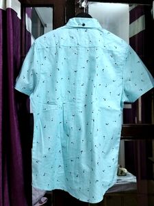 New Sky Blue Men Shirt #STUDIO
