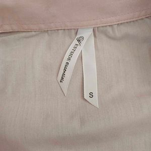 WESTSIDE Pink Button-Down Top