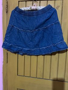 Set Of Top And Mini Skirt
