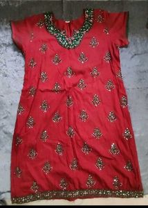 Embroidery Work Kurta Set