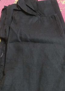 Black Chikankari Kurti