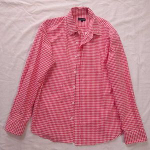 Unisex Red Gingham Shirt
